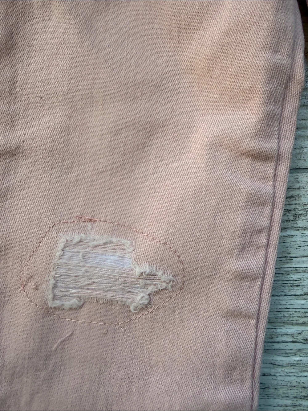 OshKosh B'gosh Light Pink Distressed Girls' Jeans